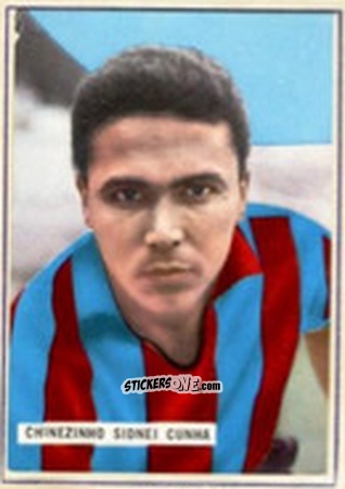 Cromo Sidney Cunha Cinesinho - Fotocalcio 1963-1964
 n. 45 - EDIZIONE FILATELICHE
