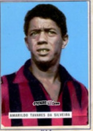 Cromo Tavares De Silveira Amarildo - Fotocalcio 1963-1964
 n. 142 - EDIZIONE FILATELICHE
