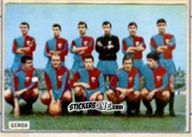 Sticker Team Photo - Fotocalcio 1963-1964
 n. 67 - EDIZIONE FILATELICHE
