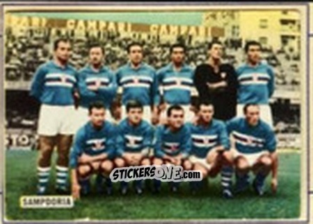 Sticker Team Photo - Fotocalcio 1963-1964
 n. 175 - EDIZIONE FILATELICHE
