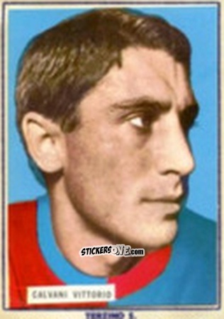 Sticker Vittorio Calvani - Fotocalcio 1963-1964
 n. 62 - EDIZIONE FILATELICHE
