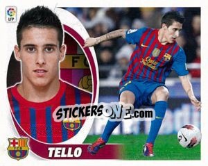 Figurina Cristian Tello (13B) - Liga Spagnola 2012-2013 n. 79 - Colecciones ESTE