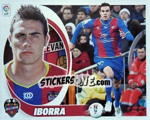 Figurina Iborra (8) - Liga Spagnola 2012-2013 n. 280 - Colecciones ESTE