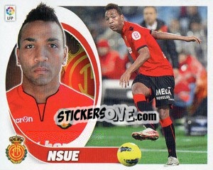 Figurina Nsue (12) - Liga Spagnola 2012-2013 n. 376 - Colecciones ESTE