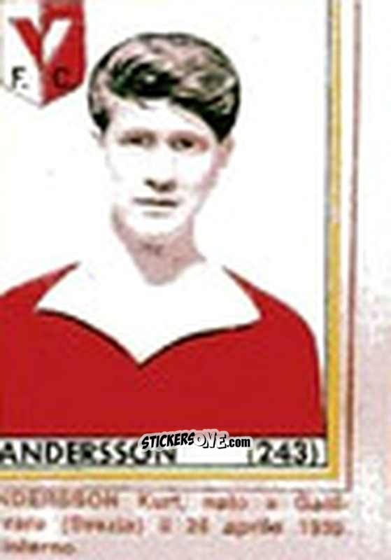 Cromo Andersson - Maghi del Gol Campionato di Calcio 1964-1965
 n. 243 - Baggioli