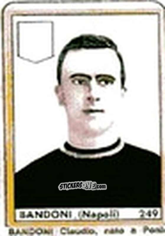 Figurina Bandoni - Maghi del Gol Campionato di Calcio 1964-1965
 n. 249 - Baggioli