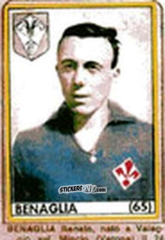 Figurina Benaglia - Maghi del Gol Campionato di Calcio 1964-1965
 n. 65 - Baggioli