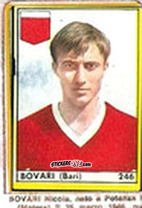 Figurina Bovari - Maghi del Gol Campionato di Calcio 1964-1965
 n. 246 - Baggioli
