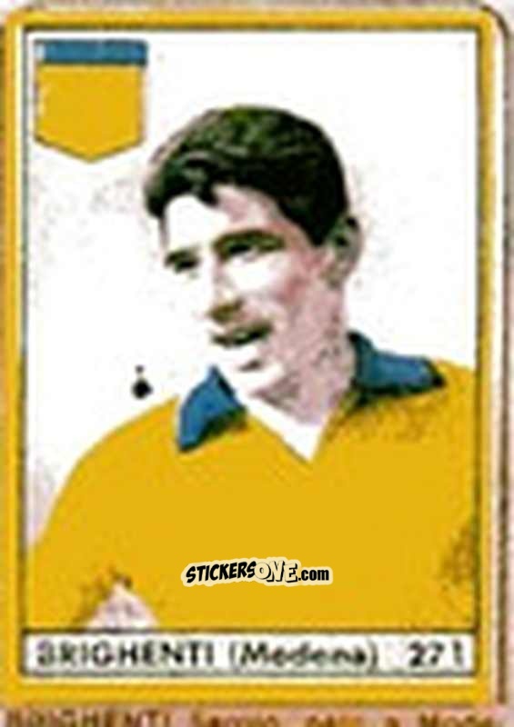 Cromo Brighenti - Maghi del Gol Campionato di Calcio 1964-1965
 n. 271 - Baggioli