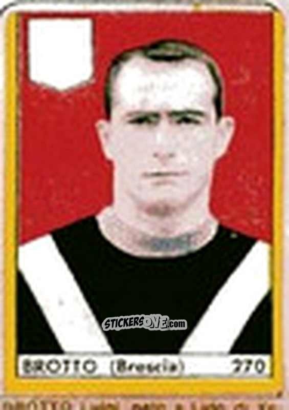 Cromo Brotto - Maghi del Gol Campionato di Calcio 1964-1965
 n. 270 - Baggioli