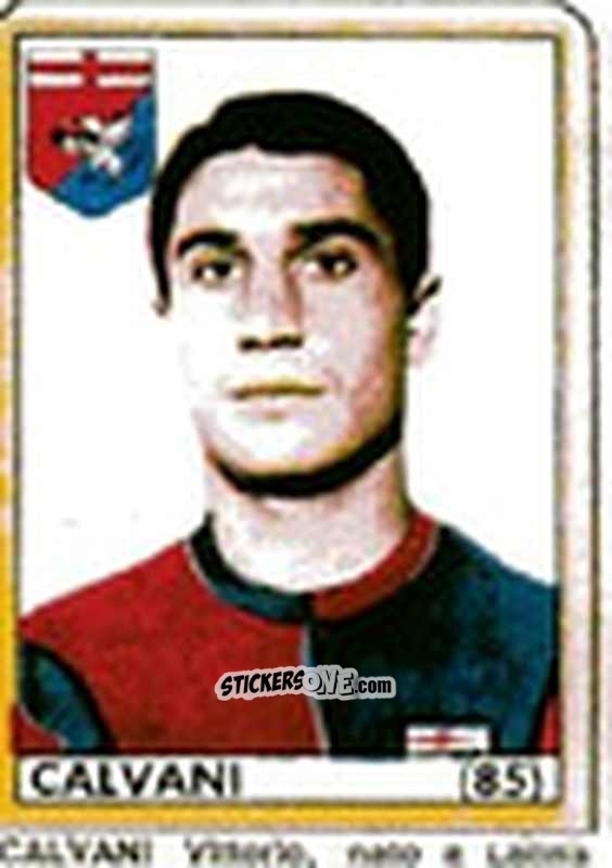 Figurina Calvani - Maghi del Gol Campionato di Calcio 1964-1965
 n. 85 - Baggioli