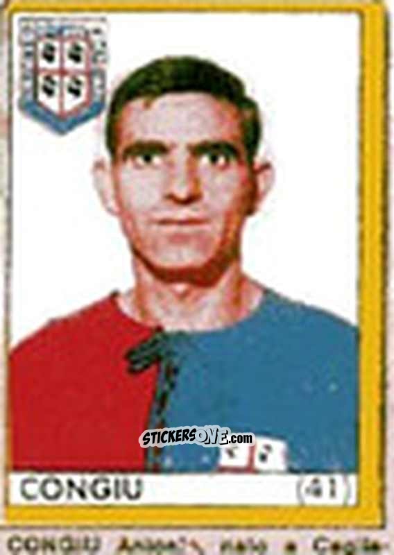 Figurina Congiu - Maghi del Gol Campionato di Calcio 1964-1965
 n. 41 - Baggioli