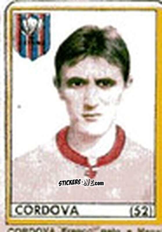 Cromo Cordova - Maghi del Gol Campionato di Calcio 1964-1965
 n. 52 - Baggioli