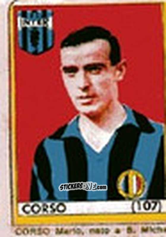 Cromo Corso - Maghi del Gol Campionato di Calcio 1964-1965
 n. 107 - Baggioli
