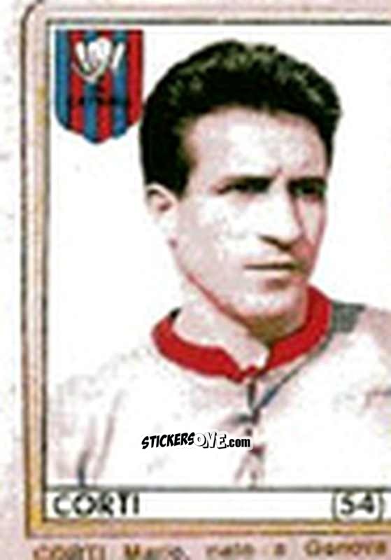 Figurina Corti - Maghi del Gol Campionato di Calcio 1964-1965
 n. 54 - Baggioli