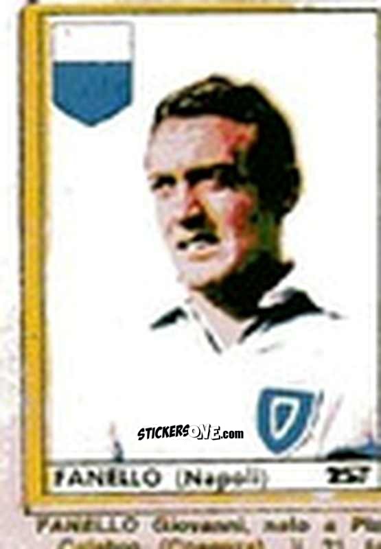 Cromo Fanello - Maghi del Gol Campionato di Calcio 1964-1965
 n. 257 - Baggioli