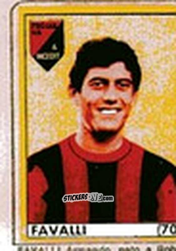 Cromo Favalli - Maghi del Gol Campionato di Calcio 1964-1965
 n. 70 - Baggioli