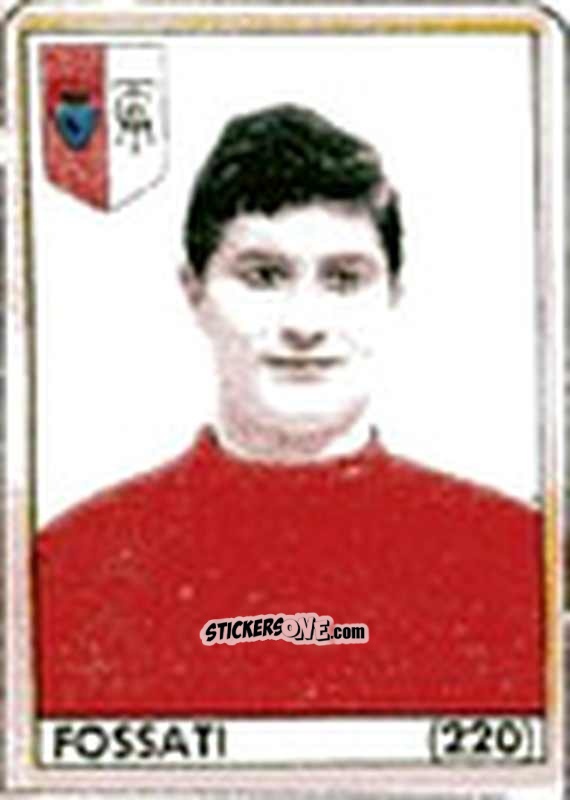 Figurina Fossati - Maghi del Gol Campionato di Calcio 1964-1965
 n. 220 - Baggioli