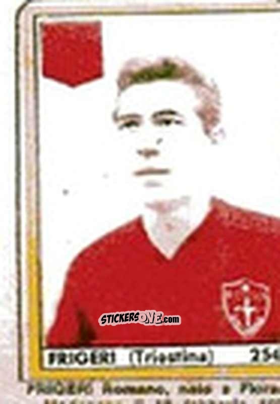 Sticker Frigeri - Maghi del Gol Campionato di Calcio 1964-1965
 n. 256 - Baggioli