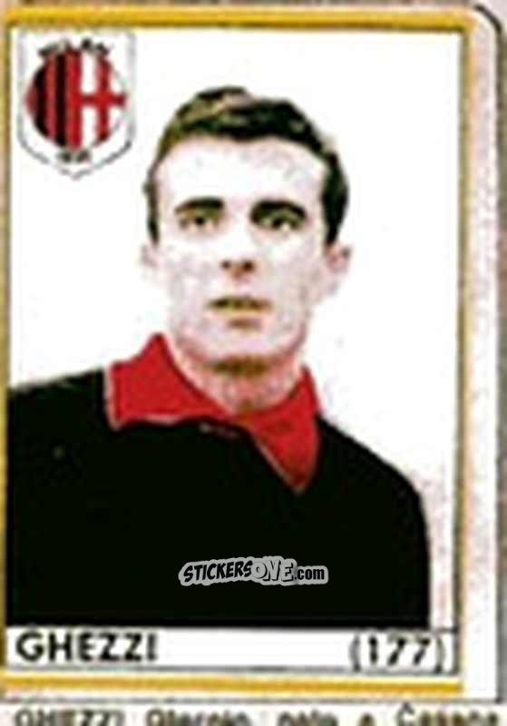 Figurina Ghezzi - Maghi del Gol Campionato di Calcio 1964-1965
 n. 177 - Baggioli