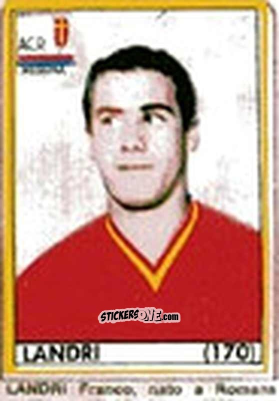 Figurina Landri - Maghi del Gol Campionato di Calcio 1964-1965
 n. 170 - Baggioli