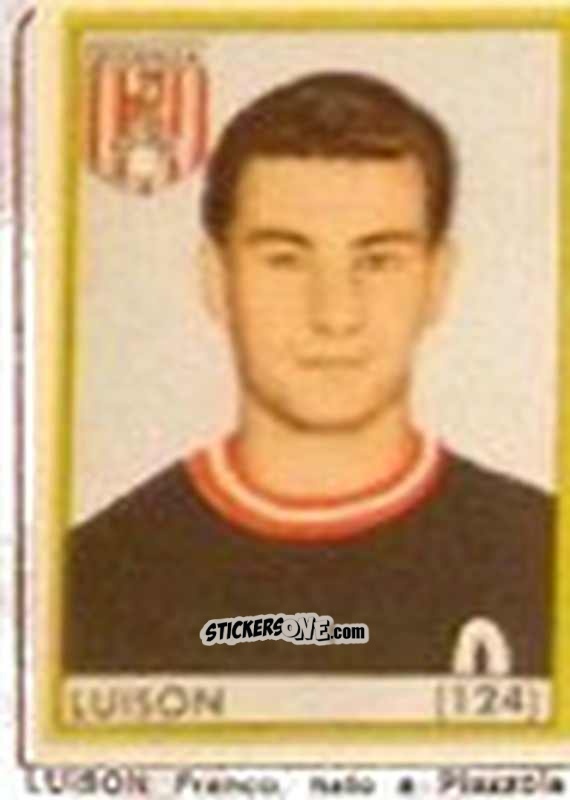 Figurina Luison - Maghi del Gol Campionato di Calcio 1964-1965
 n. 124 - Baggioli