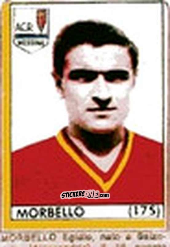 Figurina Morbello - Maghi del Gol Campionato di Calcio 1964-1965
 n. 175 - Baggioli