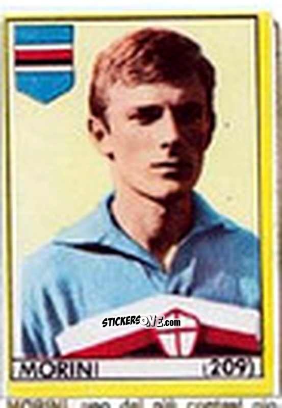 Sticker Morini - Maghi del Gol Campionato di Calcio 1964-1965
 n. 209 - Baggioli