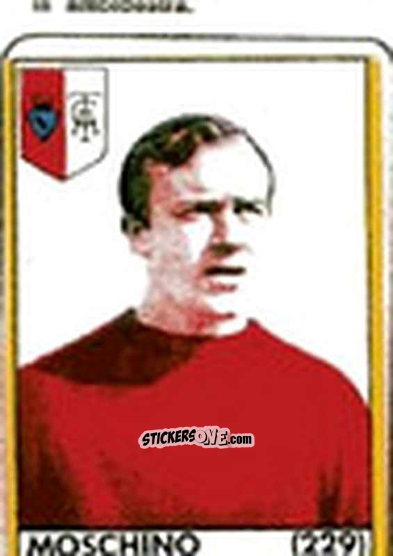 Figurina Moschino - Maghi del Gol Campionato di Calcio 1964-1965
 n. 229 - Baggioli