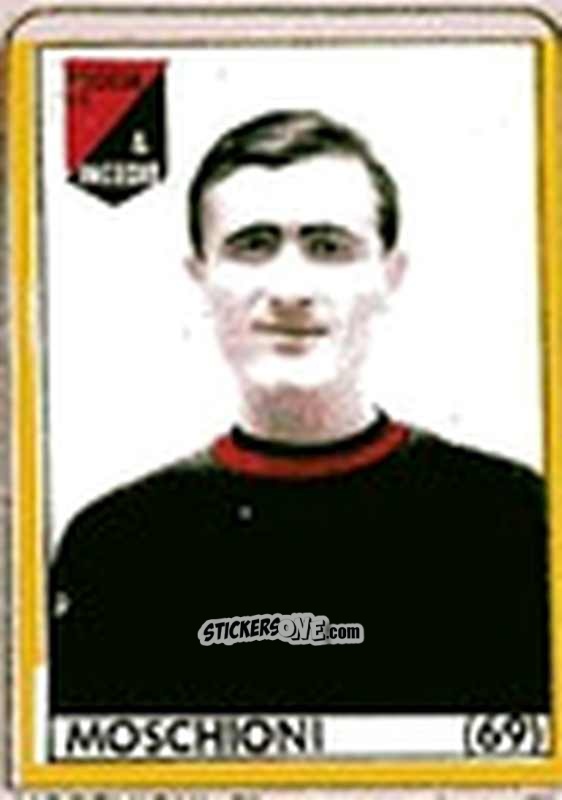 Sticker Moschioni - Maghi del Gol Campionato di Calcio 1964-1965
 n. 69 - Baggioli