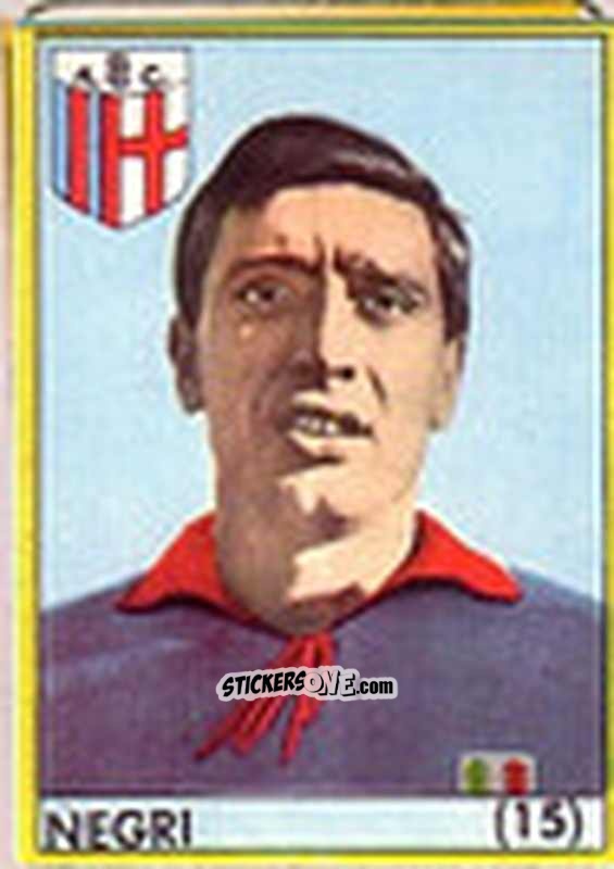 Figurina Negri - Maghi del Gol Campionato di Calcio 1964-1965
 n. 15 - Baggioli