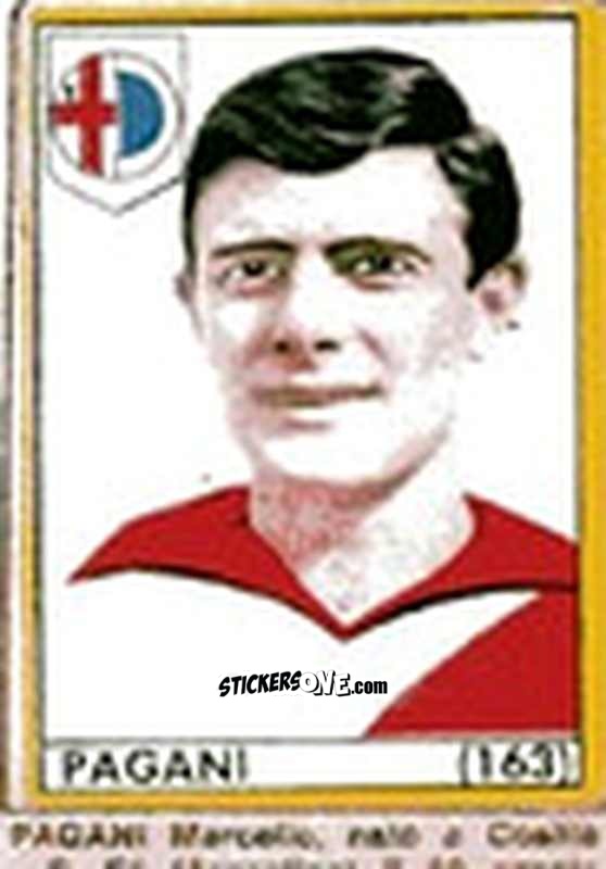 Figurina Pagani - Maghi del Gol Campionato di Calcio 1964-1965
 n. 163 - Baggioli
