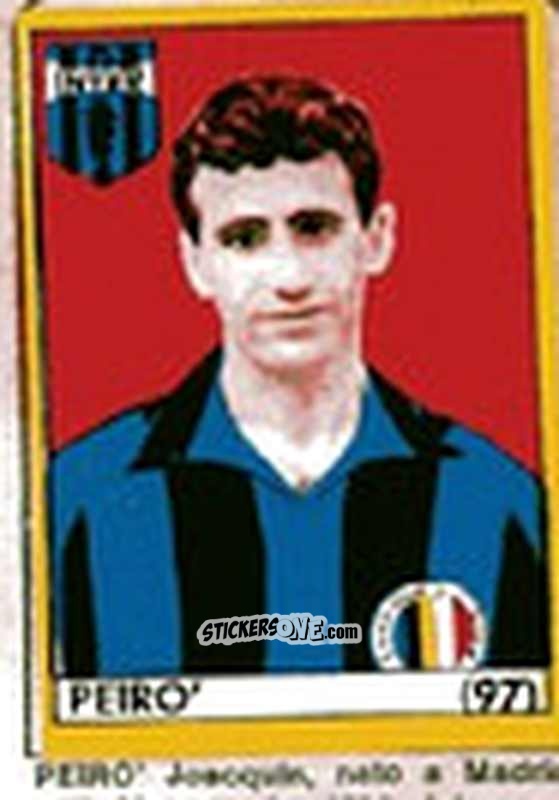 Cromo Peiro' - Maghi del Gol Campionato di Calcio 1964-1965
 n. 97 - Baggioli