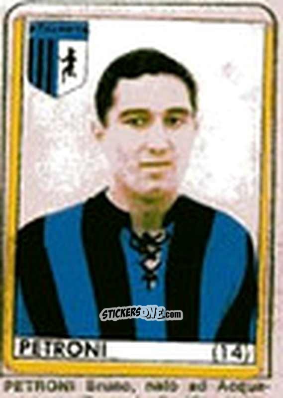 Figurina Petroni - Maghi del Gol Campionato di Calcio 1964-1965
 n. 14 - Baggioli