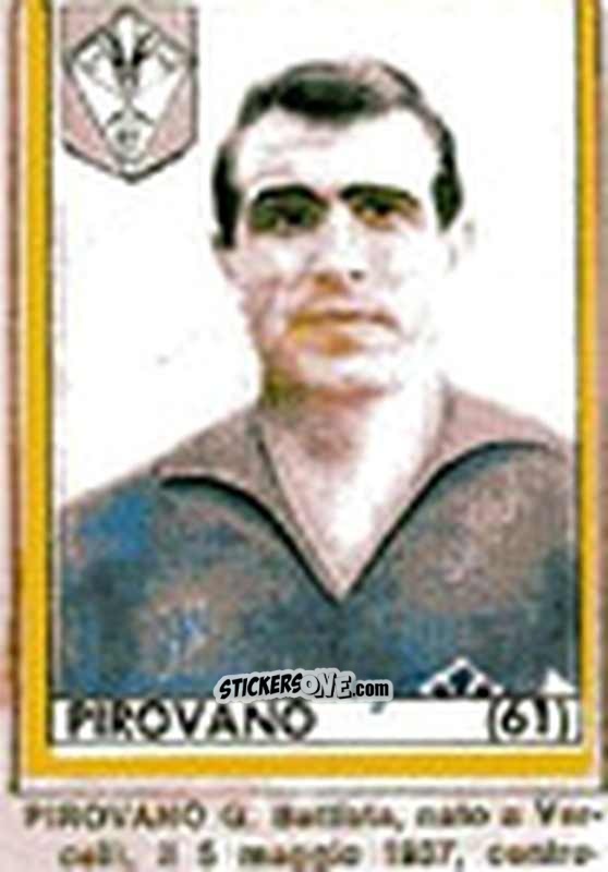 Figurina Pirovano - Maghi del Gol Campionato di Calcio 1964-1965
 n. 61 - Baggioli