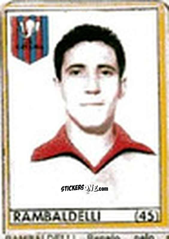 Cromo Rambaldelli - Maghi del Gol Campionato di Calcio 1964-1965
 n. 45 - Baggioli
