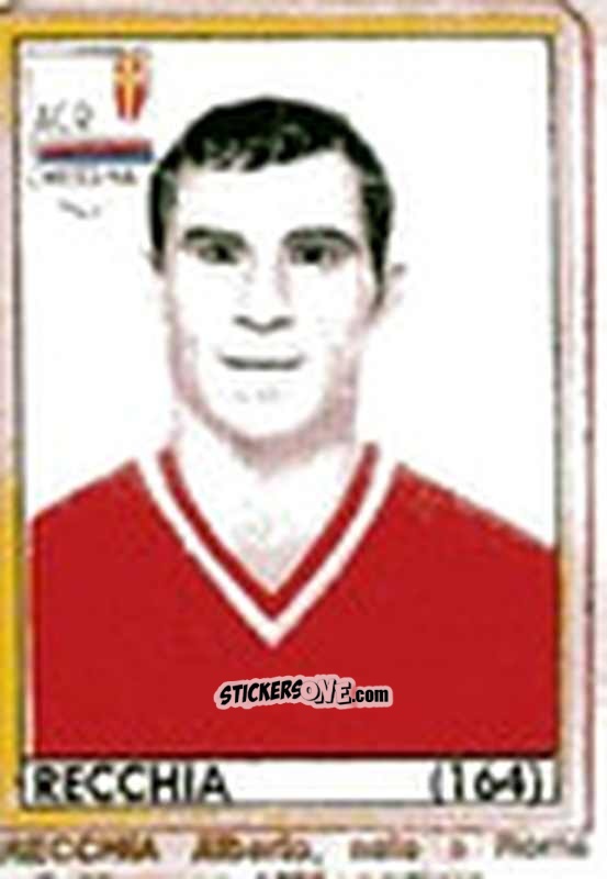 Figurina Recchia - Maghi del Gol Campionato di Calcio 1964-1965
 n. 164 - Baggioli