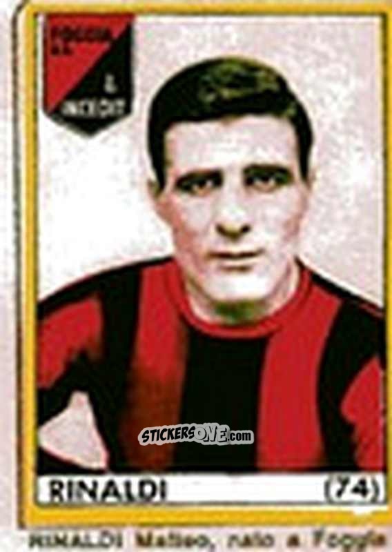 Sticker Rinaldi - Maghi del Gol Campionato di Calcio 1964-1965
 n. 74 - Baggioli