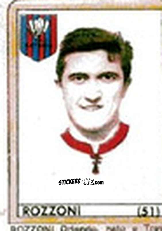 Figurina Rozzoni - Maghi del Gol Campionato di Calcio 1964-1965
 n. 51 - Baggioli