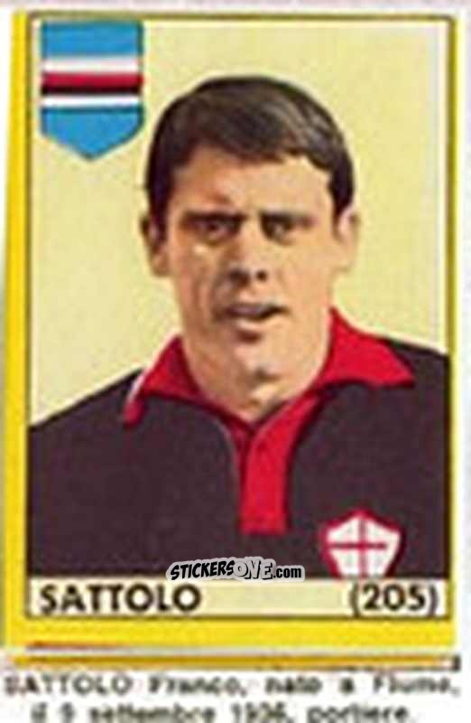 Sticker Sattolo - Maghi del Gol Campionato di Calcio 1964-1965
 n. 205 - Baggioli