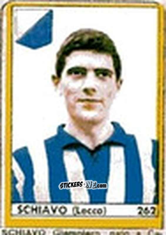Figurina Schiavo - Maghi del Gol Campionato di Calcio 1964-1965
 n. 262 - Baggioli
