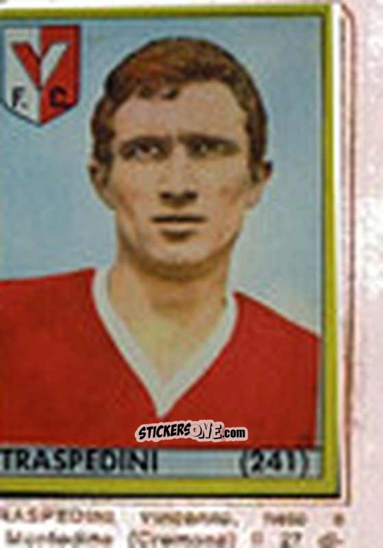 Figurina Traspedini - Maghi del Gol Campionato di Calcio 1964-1965
 n. 241 - Baggioli