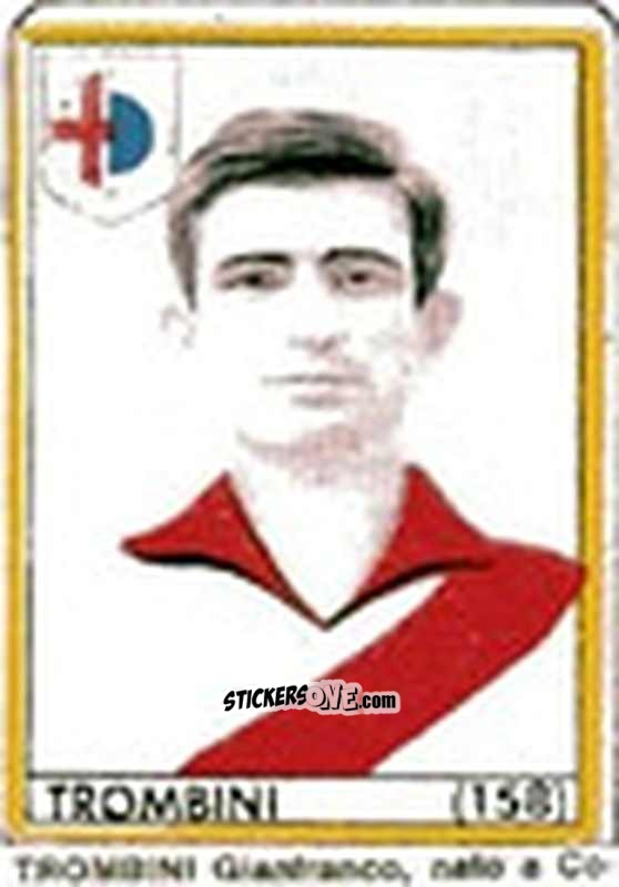 Figurina Trombini - Maghi del Gol Campionato di Calcio 1964-1965
 n. 158 - Baggioli