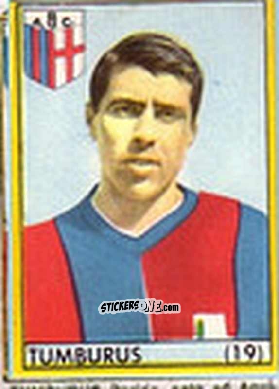 Figurina Tumburus - Maghi del Gol Campionato di Calcio 1964-1965
 n. 19 - Baggioli