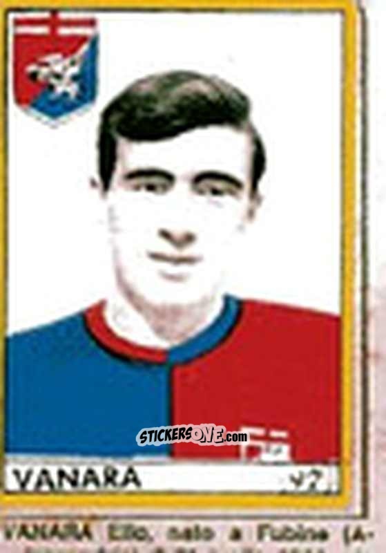 Cromo Vanara - Maghi del Gol Campionato di Calcio 1964-1965
 n. 92 - Baggioli