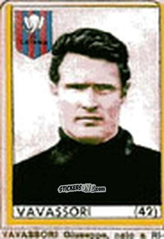 Figurina Vavassori - Maghi del Gol Campionato di Calcio 1964-1965
 n. 42 - Baggioli