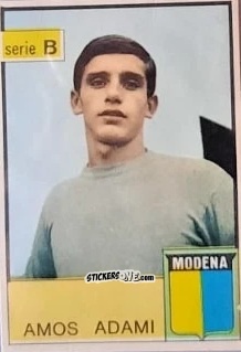 Cromo Amos Adani - Tutti i Calciatori 1965-1966
 n. 687 - MIRA