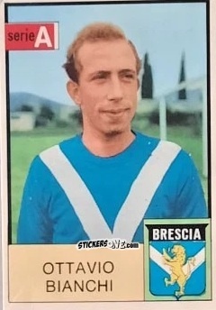 Sticker Bianchi - Tutti i Calciatori 1965-1966
 n. 51 - MIRA