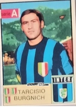 Figurina Burgnich - Tutti i Calciatori 1965-1966
 n. 153 - MIRA