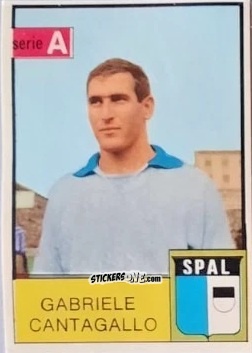 Cromo Cantagallo - Tutti i Calciatori 1965-1966
 n. 327 - MIRA